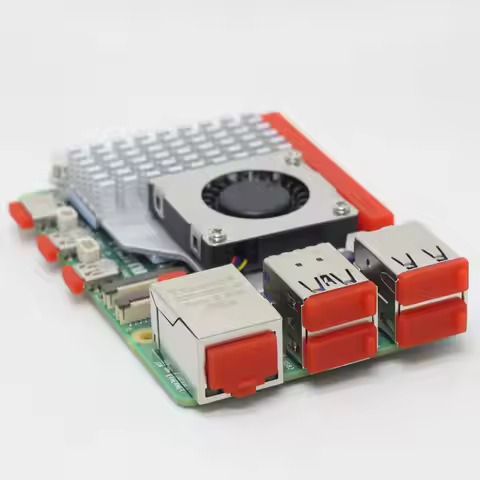 5pcs/Lot Anti-Dust Plug Cover for Raspberry Pi 5 4B GPIO USB TYPE-C Micro HDMI RJ45