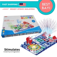 Science Kit Toy Snap Circuits Electronic Blocks STEM Physics Educational Project Mainan Projek Sains
