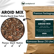 AROID MIX (10L)- MEDIA TANAM AROID PREMIUM TANAMAN HIAS MONSTERA DT