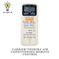 CARRIER AIR CONDITIONING REMOTE CONTROL WC-K12JE/WC-K4JE/WC-E1BE/WC-K2JE