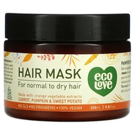 Eco Love, Hair Mask, Carrot, Pumpkin & Sweet Potato, 11.8 fl oz (350 ml)