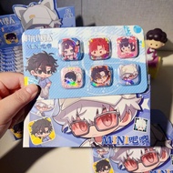 时光人迷你方形吧唧陆光乔苓动漫Q版周边马口铁一包6个徽章Time Man Mini Square Yum Lu Guang Qiao Ling Animationbaiyao666.my2025121