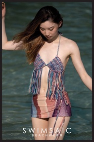 SWIMSAIC - TEXTILE BIKINI TOP