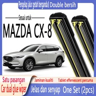 Mazda CX-8 Dedicated Wiper MAZDA CX-8 (2021-PRESENT) Double Rubber Strip Wiper  Cartilage Wiper Fron