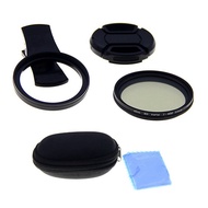 yunhaoSK-1 Set Solar Eclipse Phone Filter 52mm Camera Lens Filter ND 2-400 Smartphone Lens Filter wi