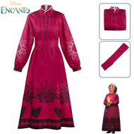 【COD】Halloween Encanto Mirabel Grandmother Abuela Alma Cosplay Costume Dress Party