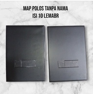Grosir/MAP UPACARA /MAP POLOS/MAP IJAZAH/TANPA BINGKAI/BAHAN KULIT SINTETIS isi 10 LEMBAR PLASTIK DO