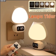 LED Wireless Cat Model Night Light Remote Control Digital Rechargeable Night Light Night Light