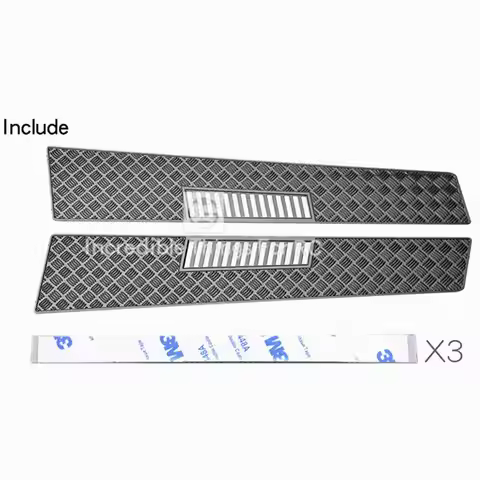 2pcs Metal Engine Cover Hood Anti-skateboard Decoration For Trax 1/10 Rc Crawler Car Trx4 G500 Trx6 