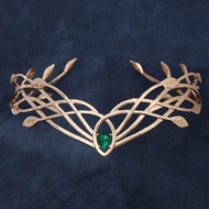 European American Ancient Greece Comic Cosplay Golden Hair Accessories Headdress Retro Accessories C