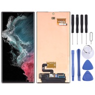 หน้าจอ LCD AMOLED ของแท้สำหรับ Samsung Galaxy S22 SM-S908B Ultra 5G พร้อม Digitizer ประกอบเต็มตัวเคร