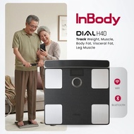 InBody Dial H40 Smart Body Composition Scale | Digital Body Fat Weight Scale & BMI Monitor | Soft Le