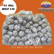 BAKSO 0.5 BALL / SMALL BAKSO / BAHARI BANDUNG SINAR FISH MEATBALLS