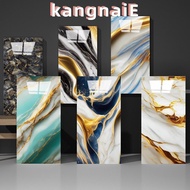 KANGNAI Wall Stickers, Self Adhesive 30x60cm Marble Tiles,  Waterproof PVC Floor Tile Sticker Kitche