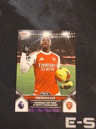 25/26 Topps Now PL #058 - Eberechi Eze # Arsenal 阿仙奴 英超 Panini Football