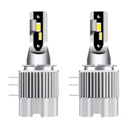 H15 Mentol LED Canbus Lampu Kereta 20000LM 80W Turbo Rasuk Tinggi DRL Lampu Depan Auto 6000K 12V Unt