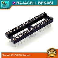 High Quality DIP 28 Round IC Socket 2.54mm pitch Round IC Socket