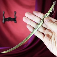 8.6inch Classic Zinc Alloy Katana Sword Prop Display Stand Desk Ornament