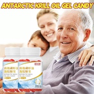 NJM[Lower Blood Lipids/Promot Sleep] High-Quality Krill Oil For Middle-Aged Elderly People/Antarctic