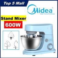 MIDEA 5 Speed Stand Mixer SM0293 / SM0293-BK / SM0293-R / 4L Bowl 6 Speed MSM-400BL / Dough Hook / Beater / Whisk / Mixing Bowl