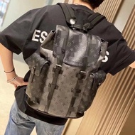 Backpack Christopher Donkey Presbyopic Coating Canvas and Cowhide Donkey Backpack Men's Bag Small Do