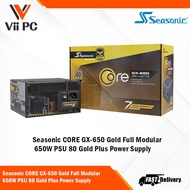 Seasonic CORE GX-650 Gold Full Modular 650W PSU 80 Gold Plus Power Supply