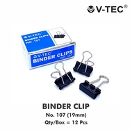 V-TEC BINDER CLIP107/107 COLOR