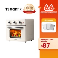TJean Electric Oven Multifunctional Oil-Free Frying Air Oven Toaster Oven Air Fryer Oven (18L)