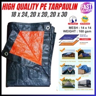 JUMBO HEAVY DUTY PE Tarpaulin Sheet Canvas Waterproof / Canvas Kereta Canvas Lori Canvas Khemah (18f