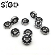 2PCS 6200RS Deep Groove Bearing ABEC-7 10x30x9 Mm Ball Bearings 6200-2RS 6200RZ 180200 RZ RS 6200 2R