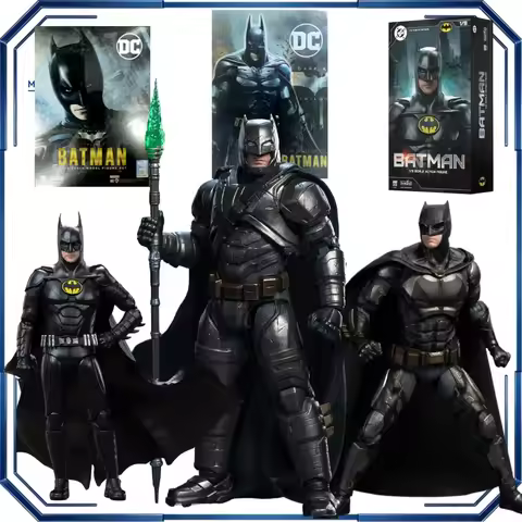 Fondjoy 1/9 Scale Batman V Superman Action Figures Armored Batman Mecha Robot Anime Collectible Mode