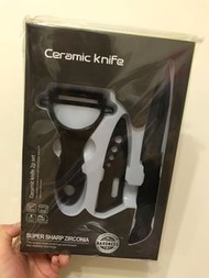 Super Sharp Zirconia Ceramic Knife Set 陶瓷刀 (水果刀+削皮器)