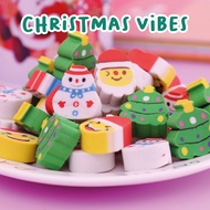 Dino Egg Eraser Penghapus Natal Telur Bersih Penghapus aesthetic Hapusan Penghapus Korea Japan Lucu