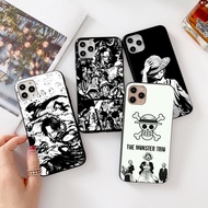 Anime One Piece Luffy Black Floppy Case For Samsung J4 Core J4 Plus J6 Plus J7 Duo J8