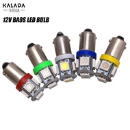 Kalada BAX9S BA9S LED ติดเพดานรถยนต์1ชิ้นคุณภาพสูงอ่านแผนที่ติดเพดานแผ่นชุดนอนไฟหลอดไฟรถยนต์หลอดไฟ12V โคมไฟรถยนต์พาหนะไฟ LED รถยนต์ภายในรถยนต์หลอดไฟสำหรับใส่กระโปรงหลังรถ T11 T4W H6W 233