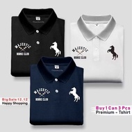 PACKAGE OF 3 PCS Polo Collar T-Shirts | Formal | Manjestic | Premium Quality Distro Men