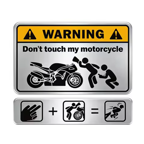 For Yamaha modifications, please do not touch my motorcycle body, fuel tank, engine, 3D warning body