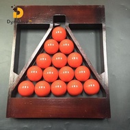 Dynwave Billiard Triangle Rack Portable Pool Cue Supplies Pool Table Accessories for Leisure Sports 