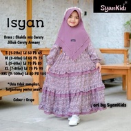 Latest Girls' Gamis 2025 Hamis Kids Bj Famis Hari Raya Children's Gamis Latest Model Raya Gamis Late