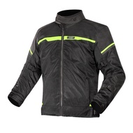 LS2 Riva Man Jacket Black Neon Yellow - เสื้อการ์ดขี่มอเตอร์ไซค์