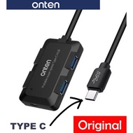 Original Onten - U9102B USB 3.0 TYPE-C TO 4-PORT USB 3.0 HUB - 20cm