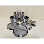 KOM316 Stainless Steel Insulated Dinner Bowl Children's