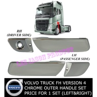 J07S14 VOLVO TRUCK FH VERSION 4 CHROME & BLACK OUTER HANDLE SET 1 SET 2 PCS