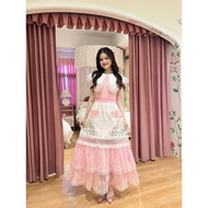 Blt Sz.S New With Tags Long Dress Pink Very Beautiful Mom. Anyone Who Wears It Will Be Beautiful.