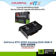 Colorful GeForce RTX 5050 Gaming DUO 8GB-V GDDR6 Graphics Card | Gaming DUO 8GB-V