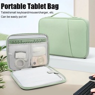 Portable Tablet Bag 11/13inch Multi Pocket for Samsung IPad Tablet Color Shockproof Handbag