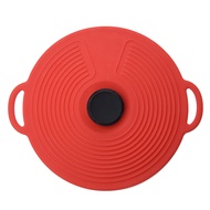 Silicone Frying Pan Lid 24/27/32cm Wok Pan Lids Cover Food Fresh Wrap Bowl Pot Lid Cooking Kitchen Tools