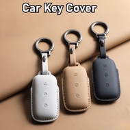 Leather Car Key Cover Auto Keycase Protection for Geely Galaxy L7 24 L6 MAX 1.5T Plus AIR PRO Galaxy