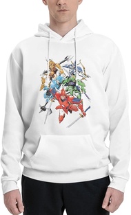 Ronin Warriors Anime Hoodie Sweatshirt Men's Pullover For Casual Long Sleeve Hoodies