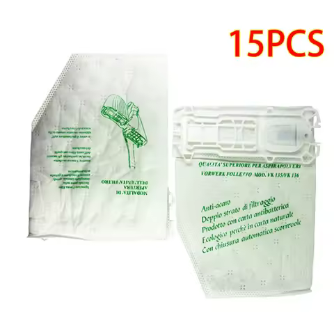 Dust bags + Freshener Vacuum Cleaner Accessories Dust Bag for Vorwerk VK135 VK136 FP135 FP136 Kobold
